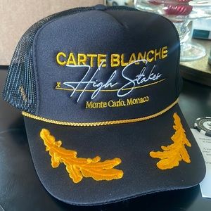 BRAND NEW Carte Blanche Trucker Hat